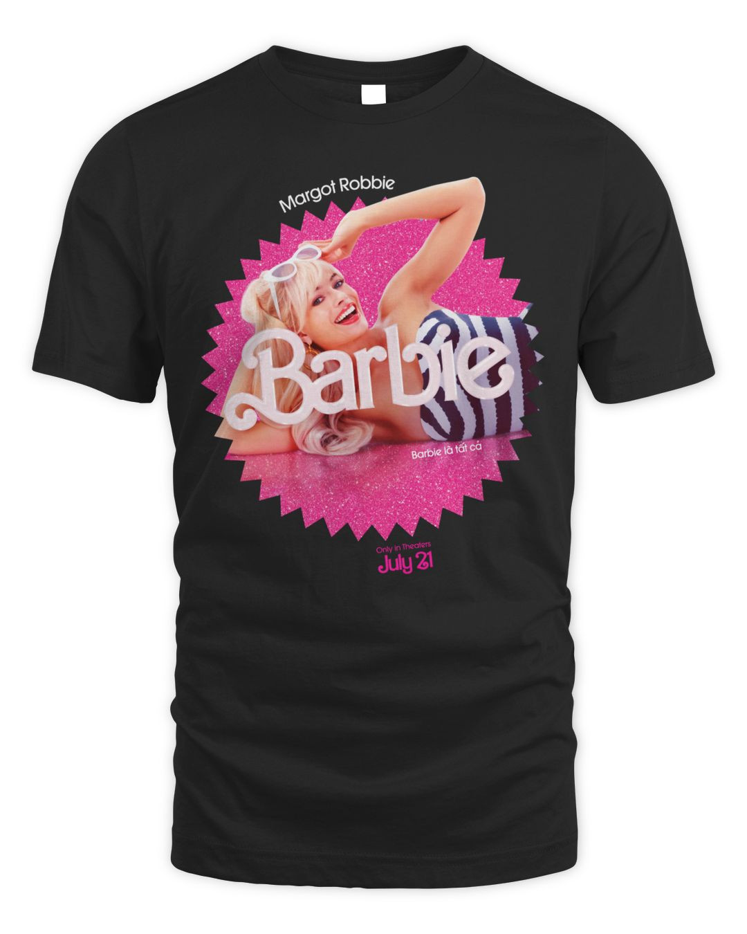 Barbie Movie Merch Margot Robbie Shirt