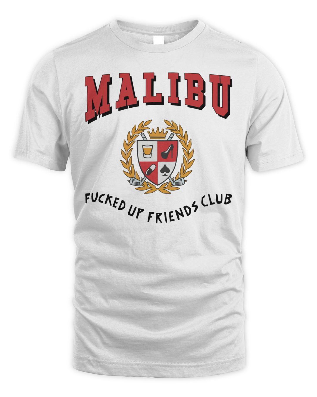Local Authority Clothing Malibu Swingers Club Crest Shirt