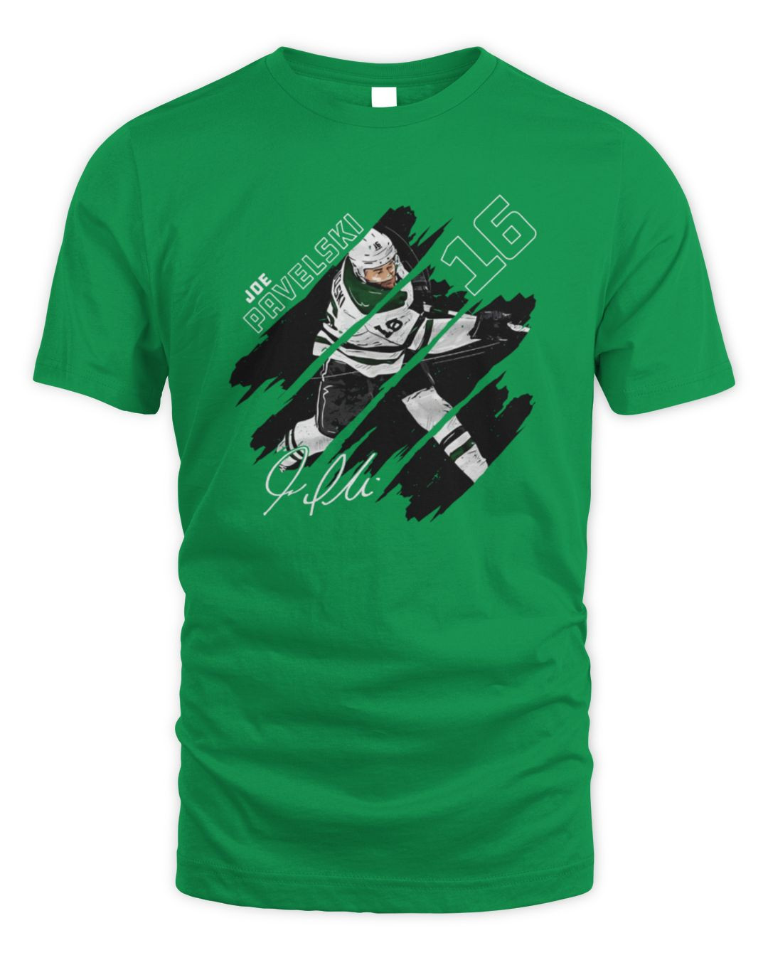 Joe Pavelski Stripes Hoodie Sweatshirt