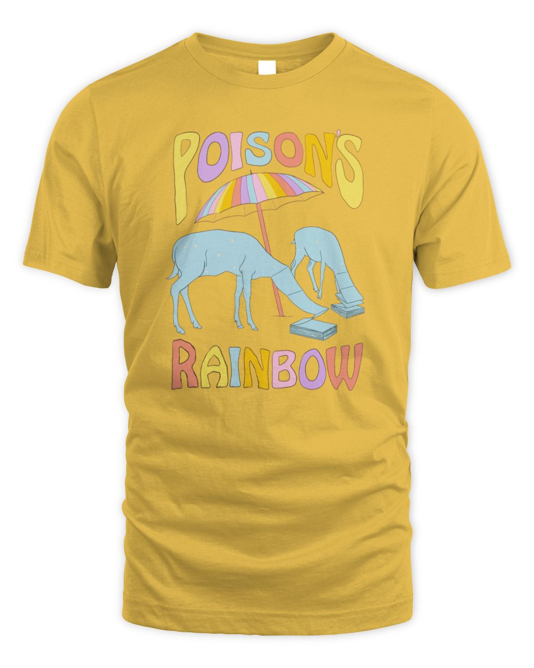 Modest Mouse Merch Poisons Rainbow Shirt