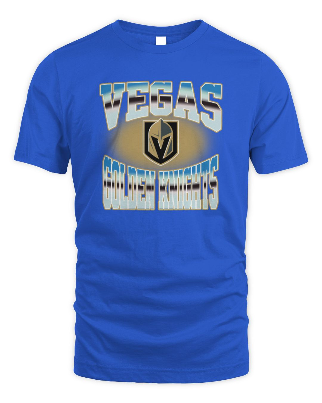 Mitchell & Ness Vegas Golden Knights Knights Blue T-shirt