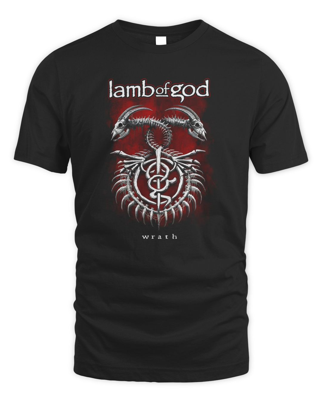 Lamb Of God Merch Goat Snake Skeleton Hoodie Sweatshirt