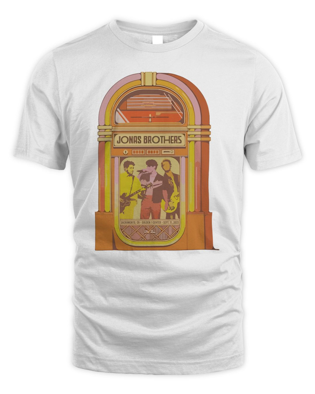 Jonas Brothers Merchandise Sacramento Shirt