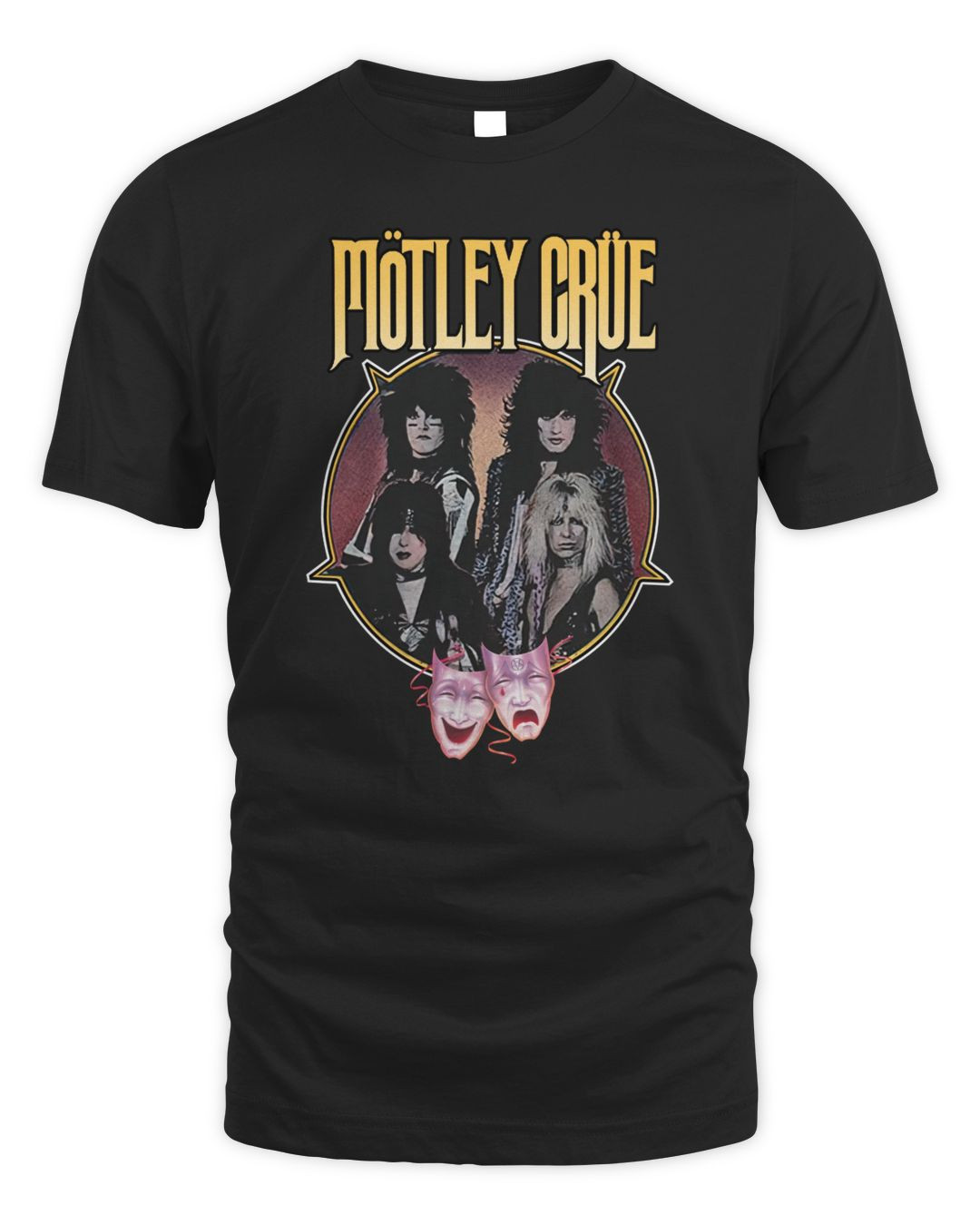 Motley Crue Merch Theatre Pentagram Shirt