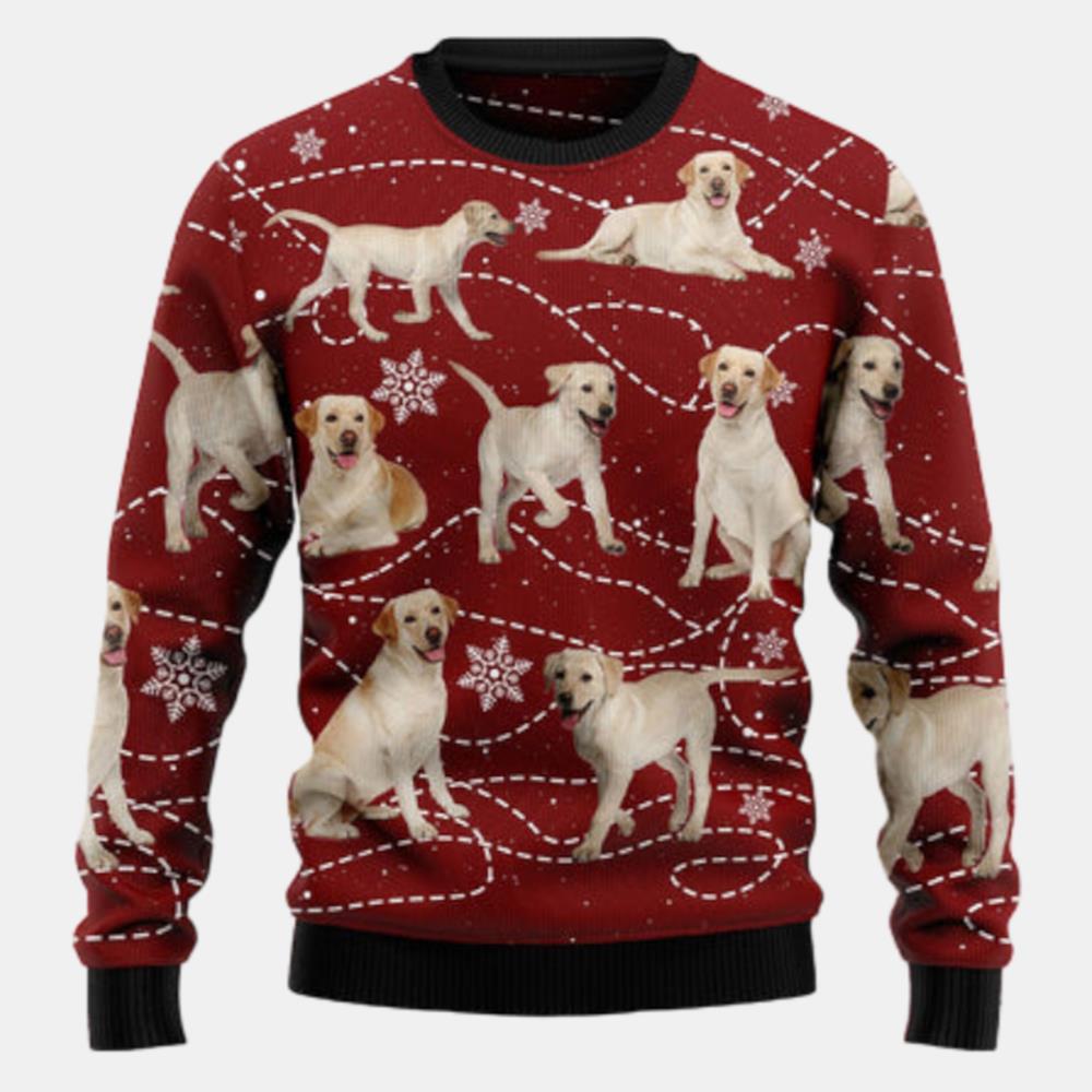 Labrador Retriever Xmas Ugly Sweater