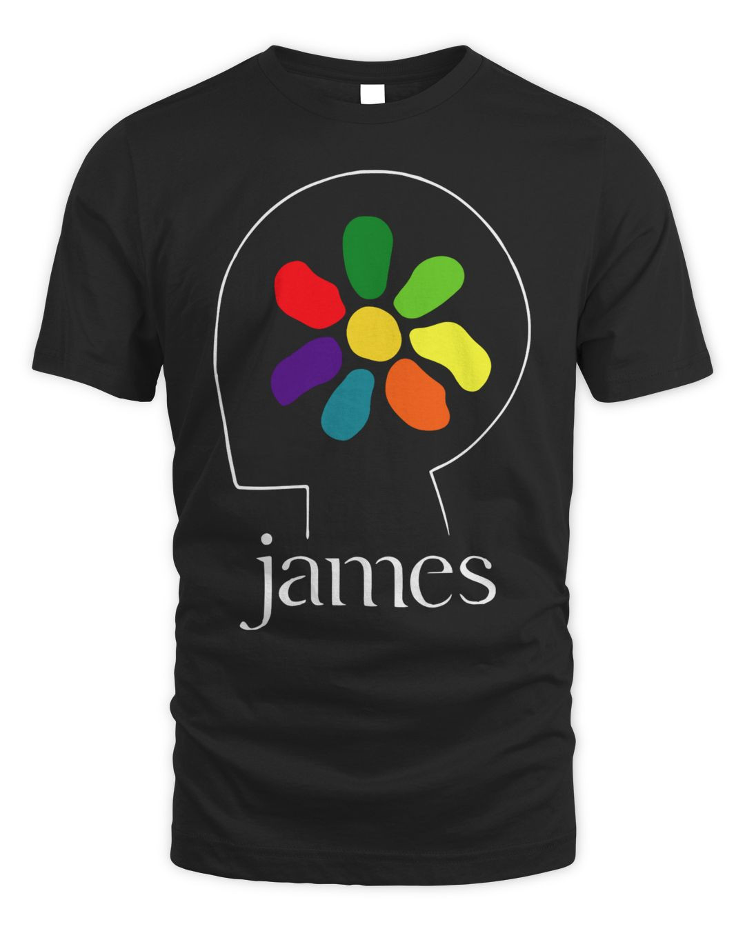 James Droz Merchandise Colorful Logo Shirt