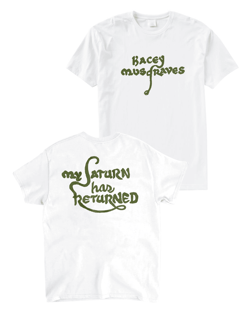 Kacey Musgraves Merch My Saturn Has Returned T Shirt