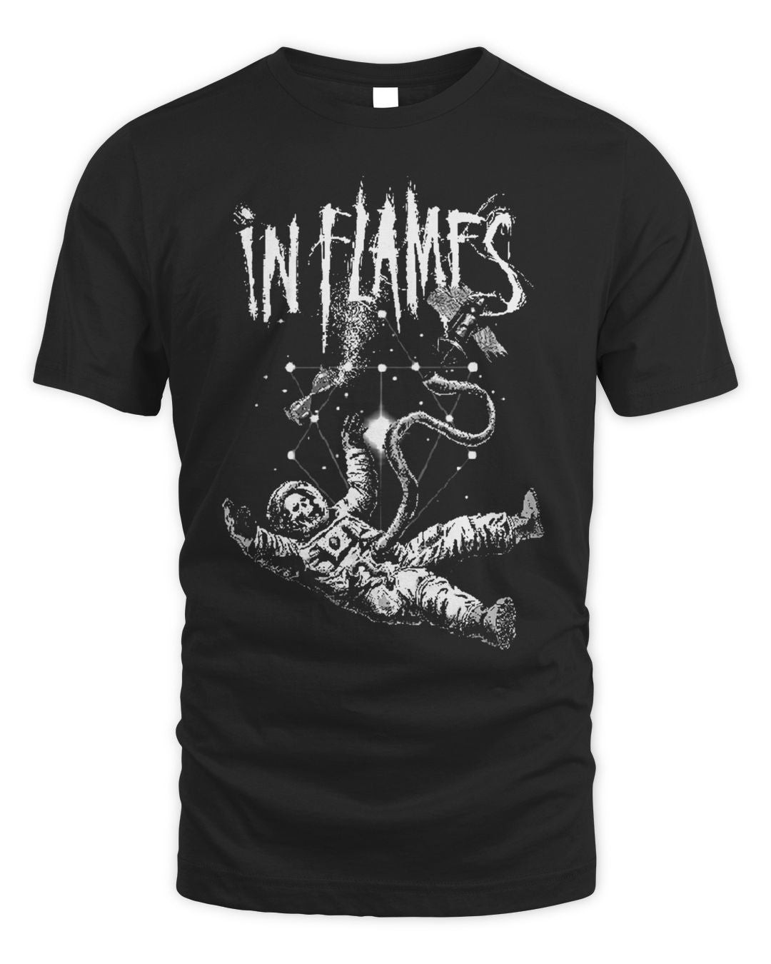 In Flames Merch Spaceman Shirt