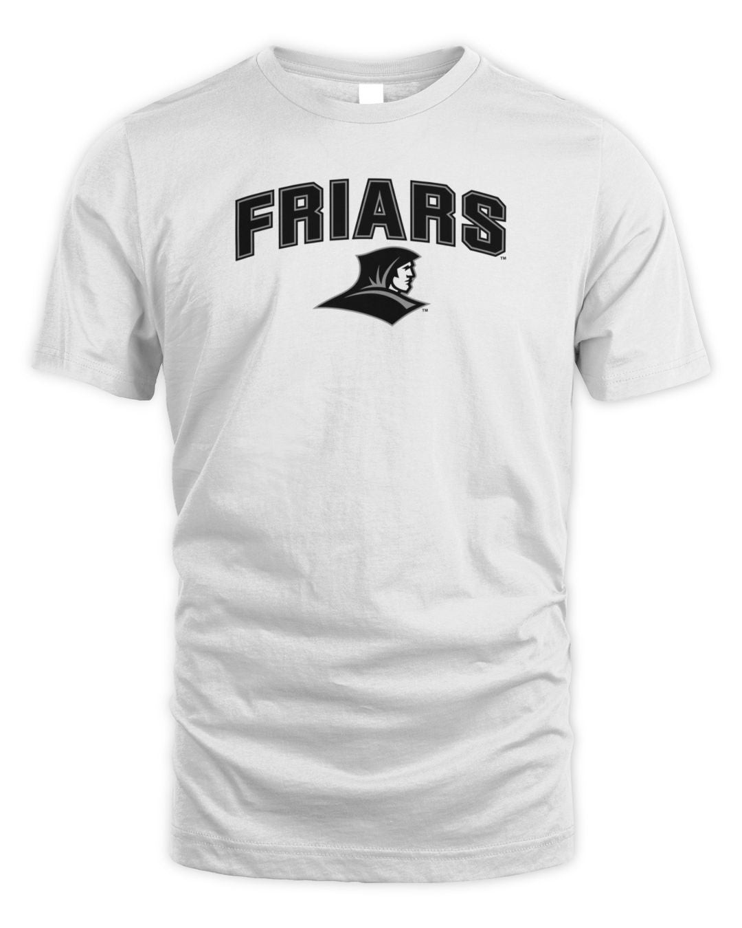 Men's White Providence Friars Proud Mascot Long Sleeve T-shirt