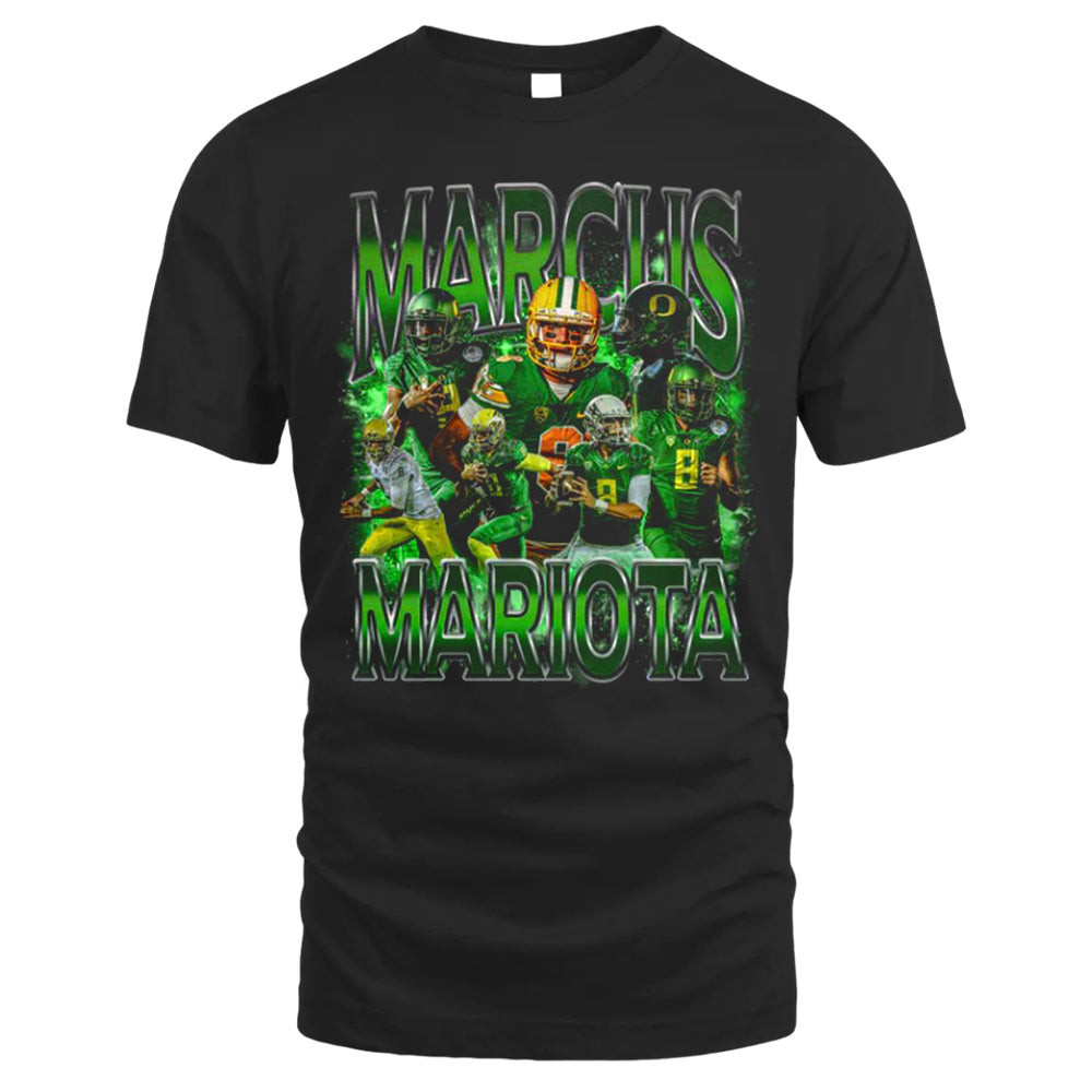 Marcus Mariota Oregon Ducks Tee, Vintage T-shirt Style