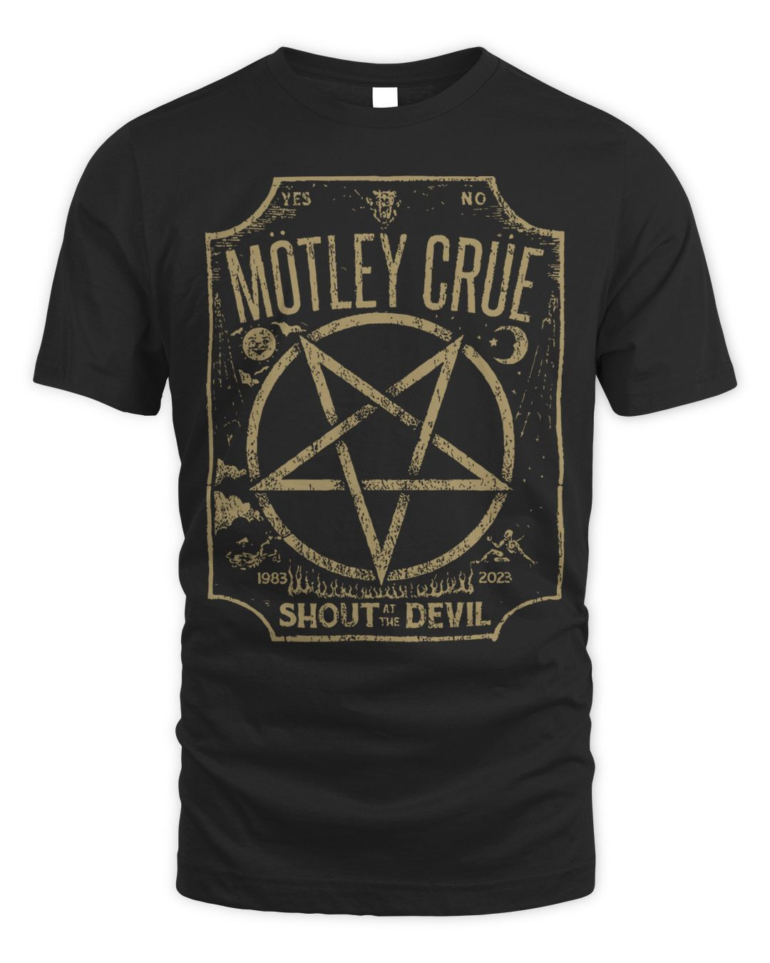 Motley Crue Merch Ouiji Board Shirt