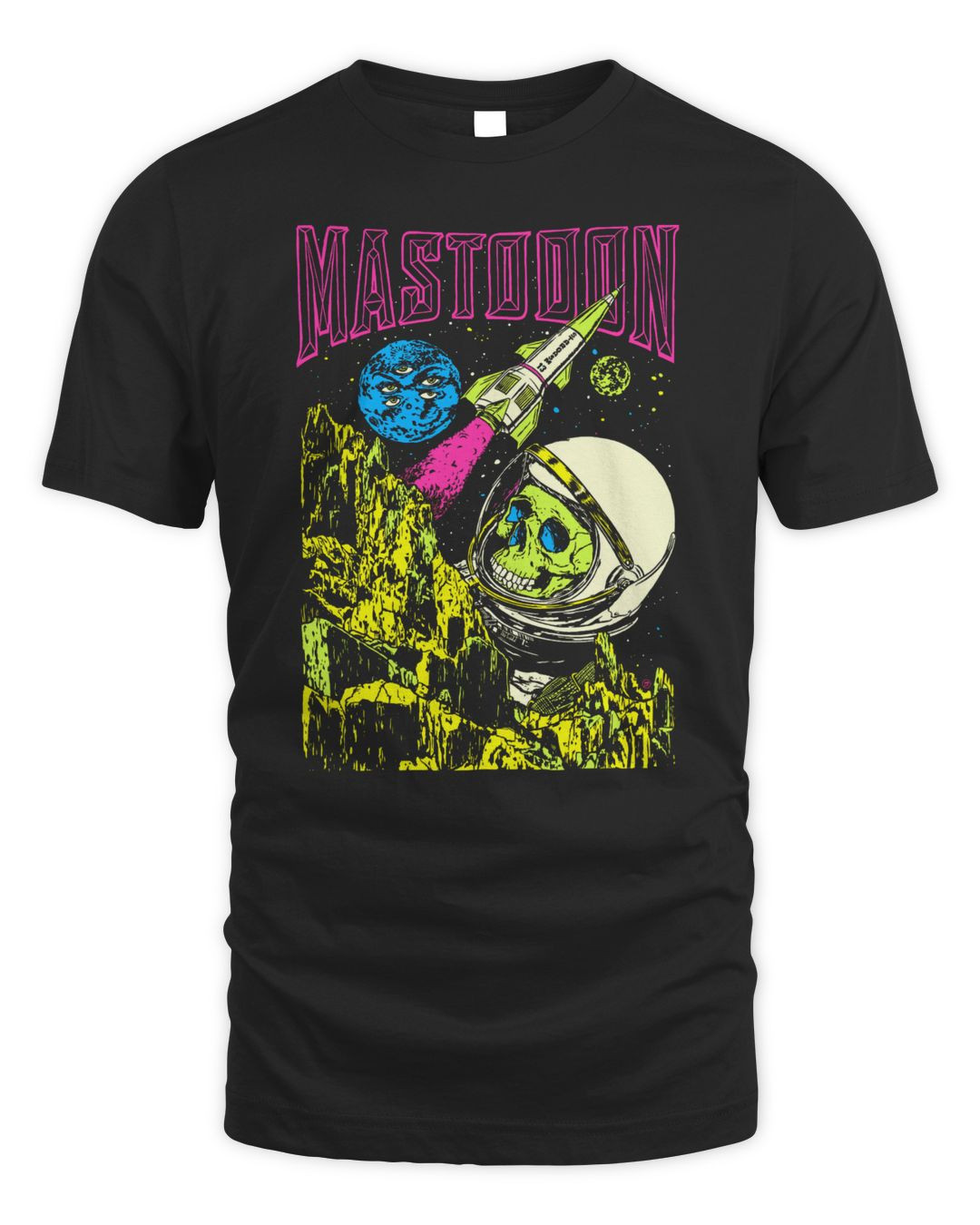 Mastodon Merch Space Colorization Shirt