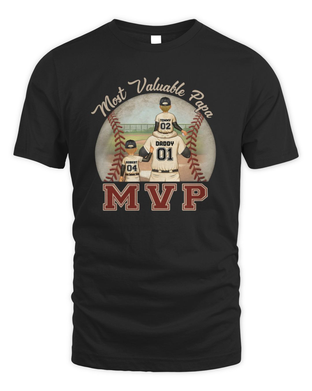 Mvp Most Valuable Papa Hoodie