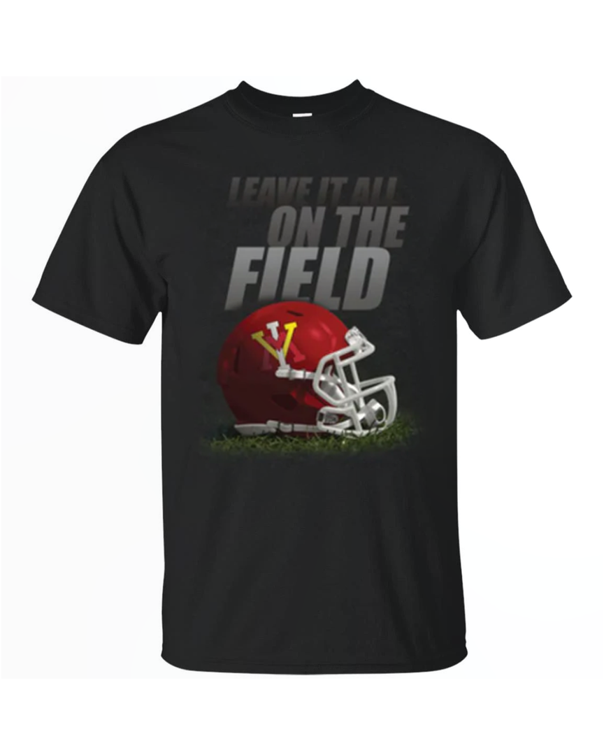 Leave It All On The Field Virginia Mili Ins Keydets Gridiron T Shirt