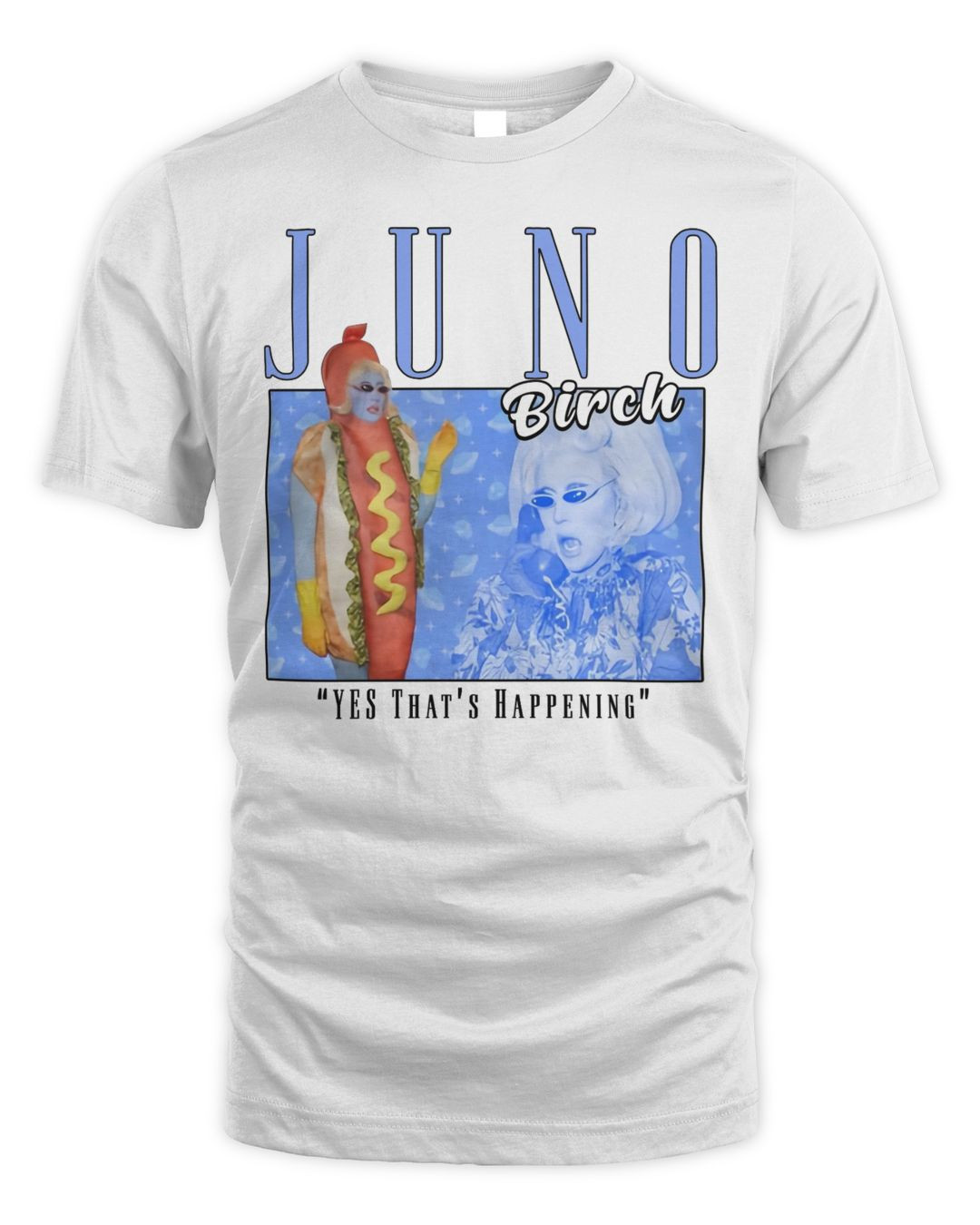 Juno Birch Merch Retro Hot Dog Shirt