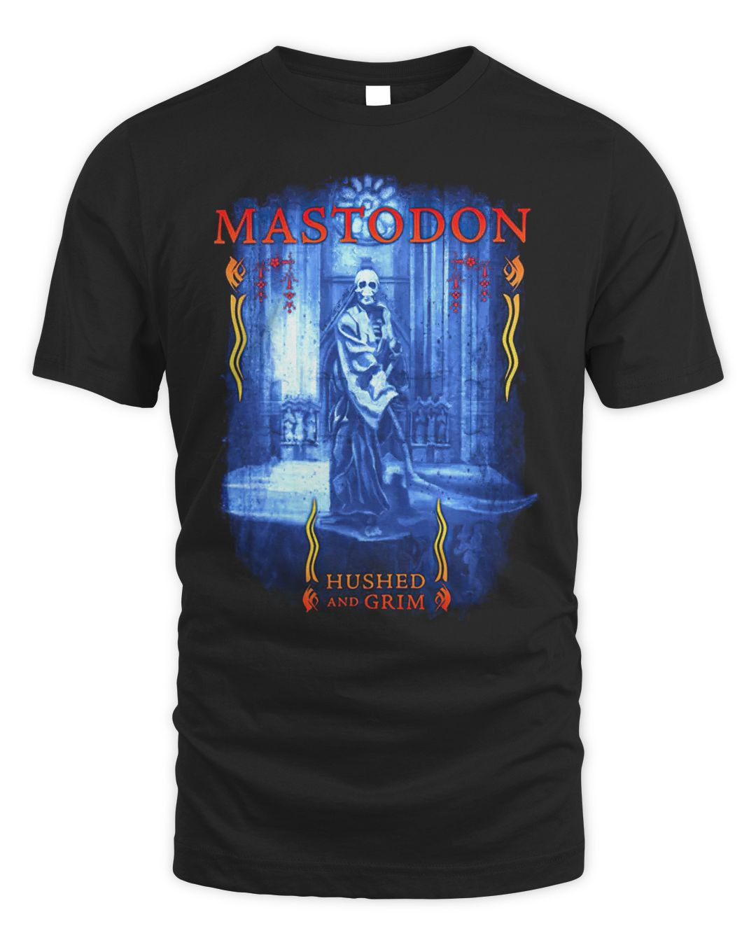 Mastodon Merch Hushed Grim Reaper Shirt