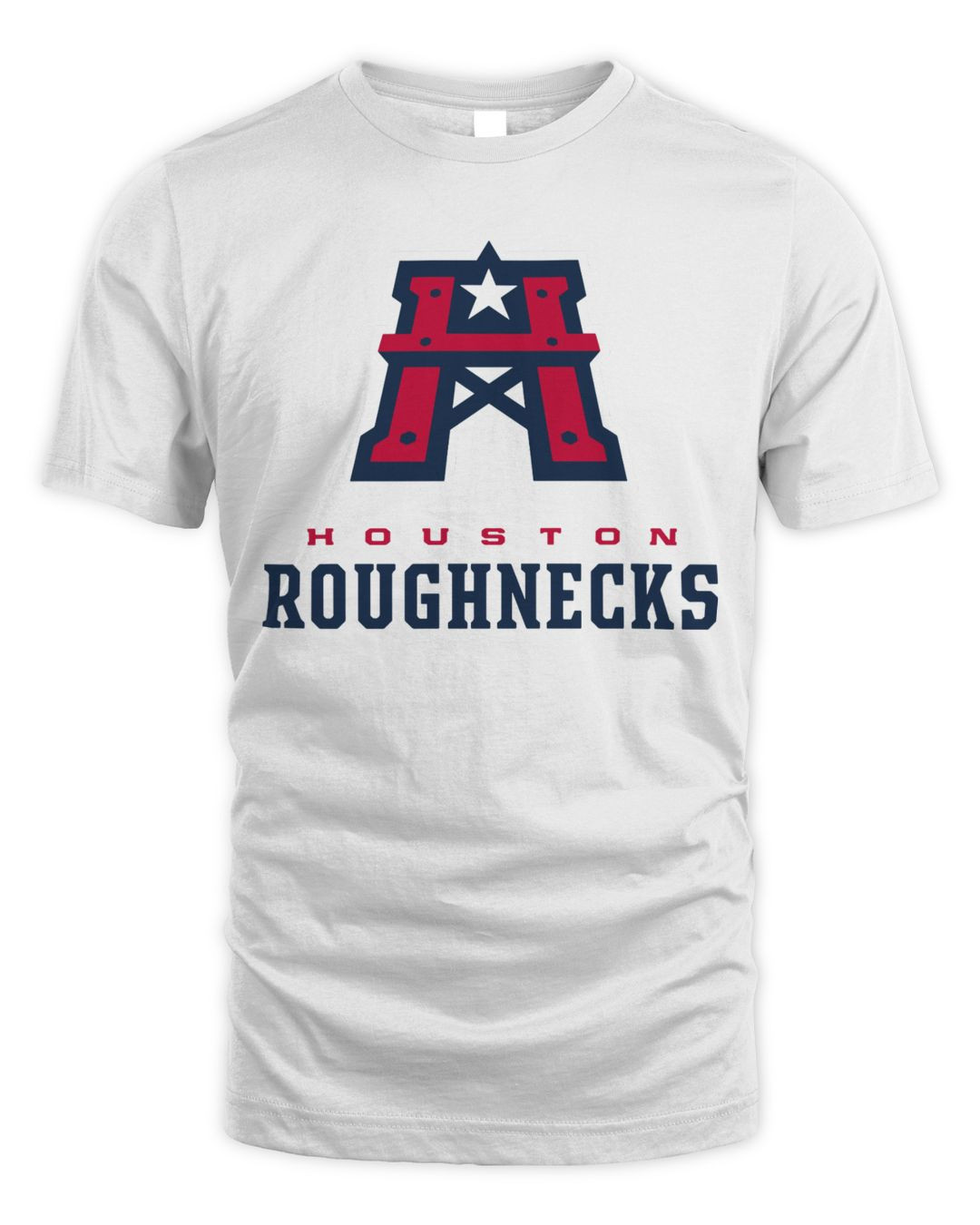 Houston Roughnecks Merch Logo T-shirt