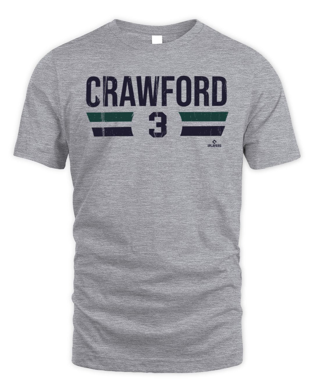 J.p. Crawford Seattle Mariners Tee Gray