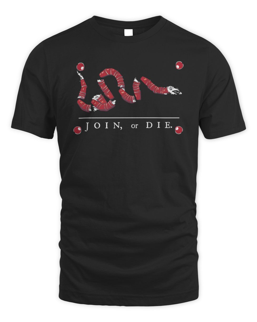 Join Or Die Snake Tee