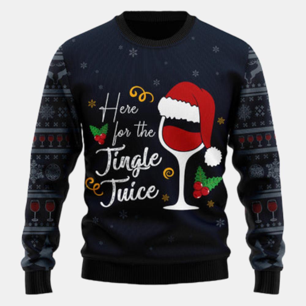 Jingle Juice Ty0312 Ugly Sweater