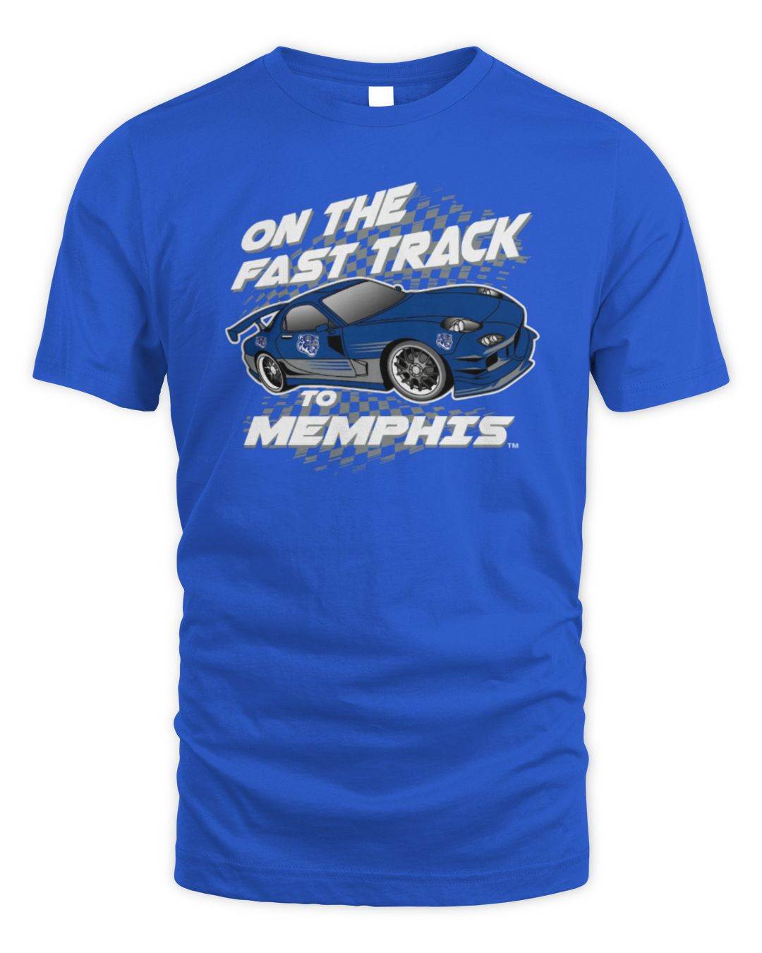 Memphis Tigers On The Fast Track Hoodie Sweatshirt