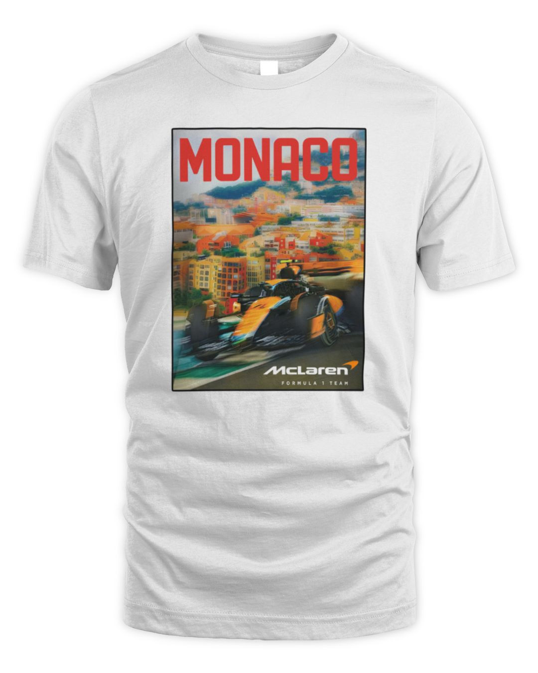 Mclaren F1 Team 2024 Monaco Grand Prix The Streets Of Monaco T-shirt