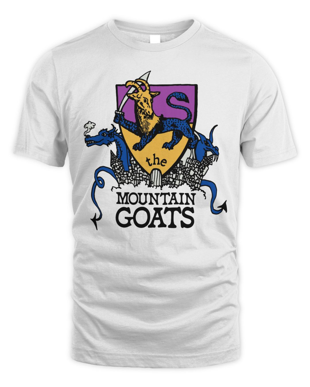 Mountain Goats Merch Coat Of Arms Shirt