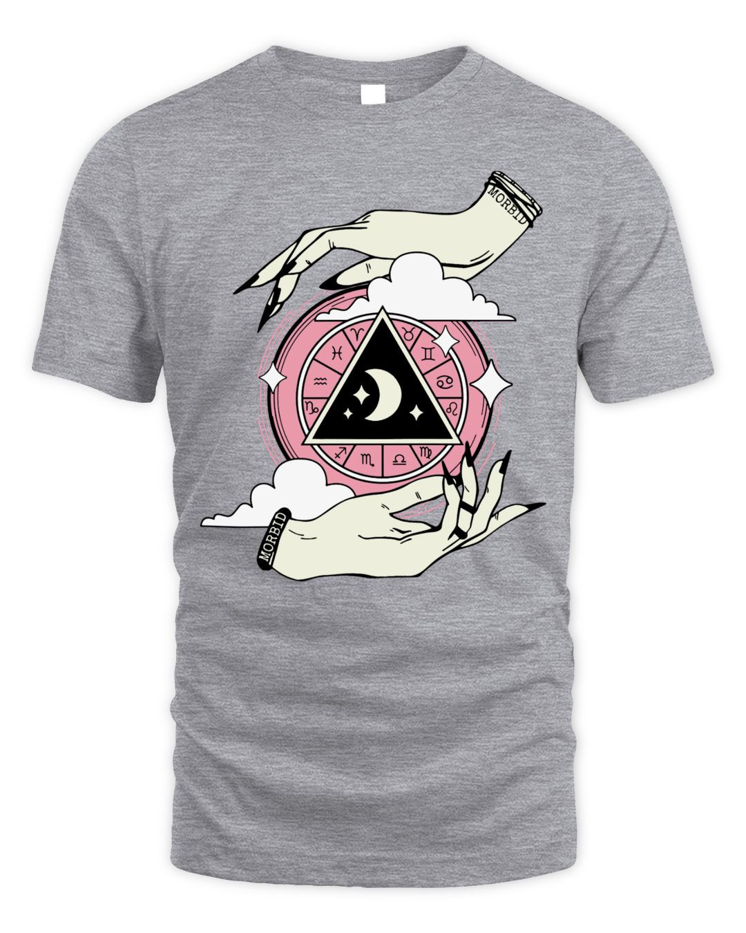 Morbid Podcast Merch Morbid Lunar Dial Zodiac Signs Shirt