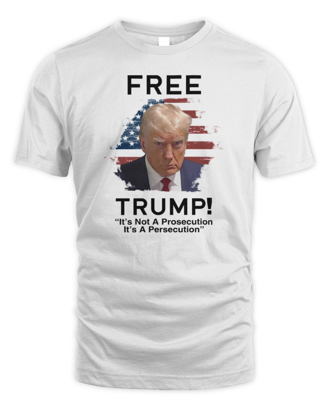 It's Not A Prosecution It's A Persecution Mugshot T-shirt