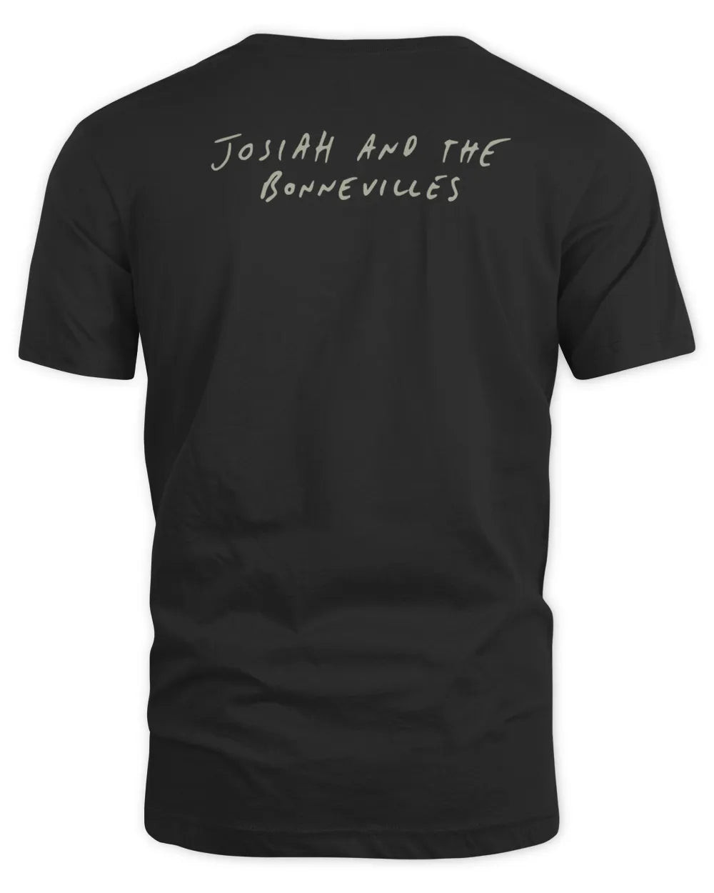 Josiah And The Bonnevilles Merch Bike Black T-shirt