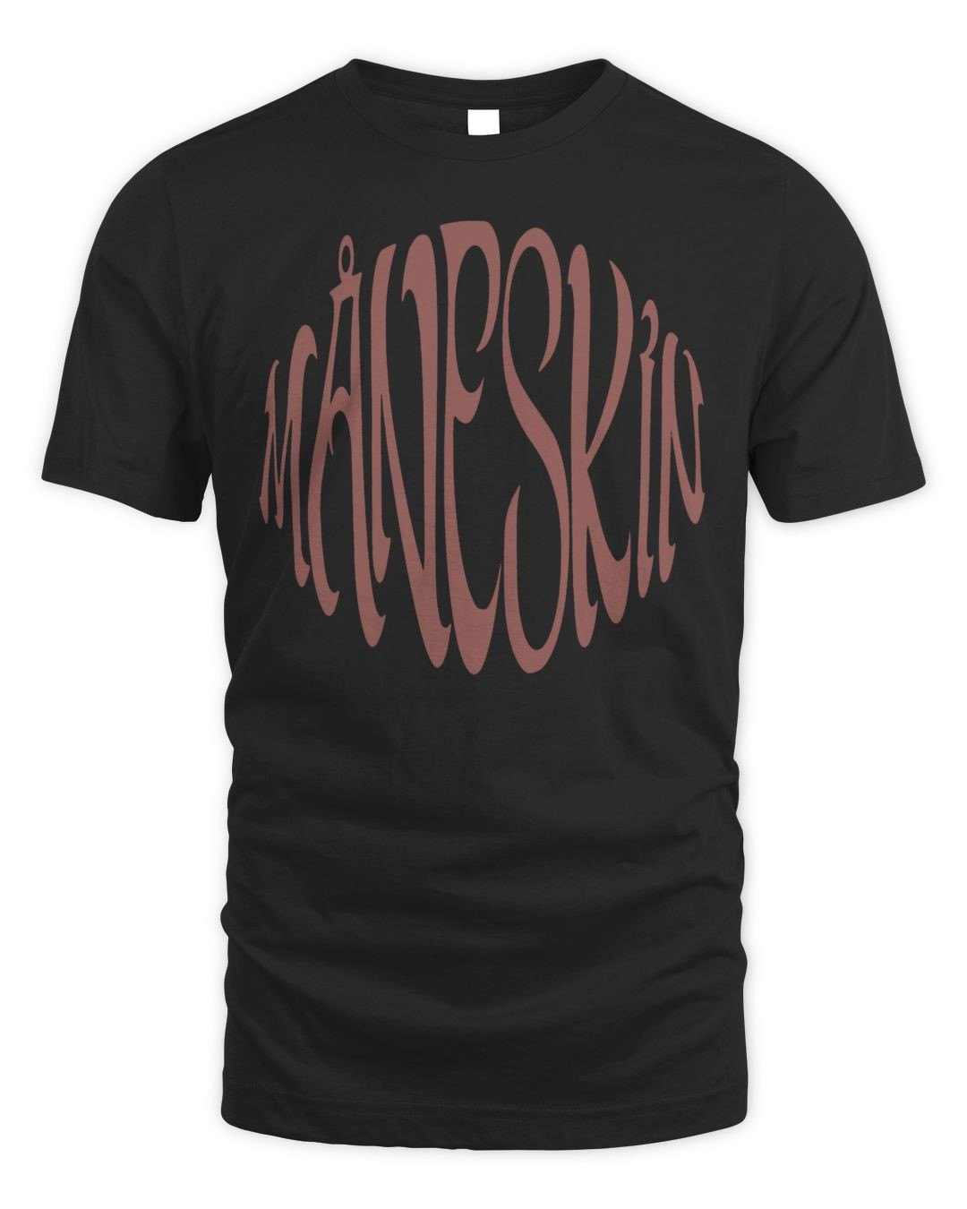 Maneskin Merch Red Logo Shirt