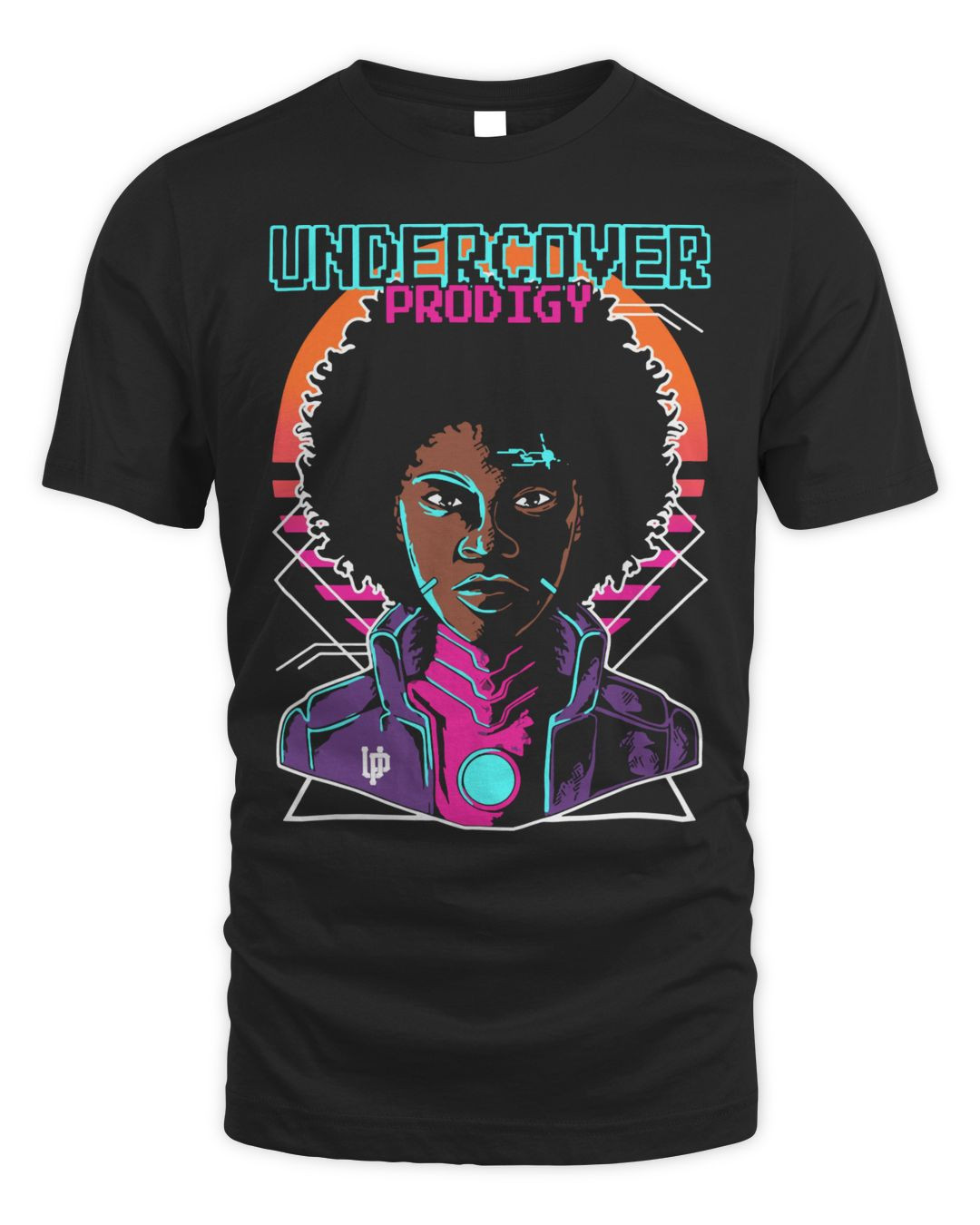 Hopsin Merch Cyber Black Power Girl Shirt