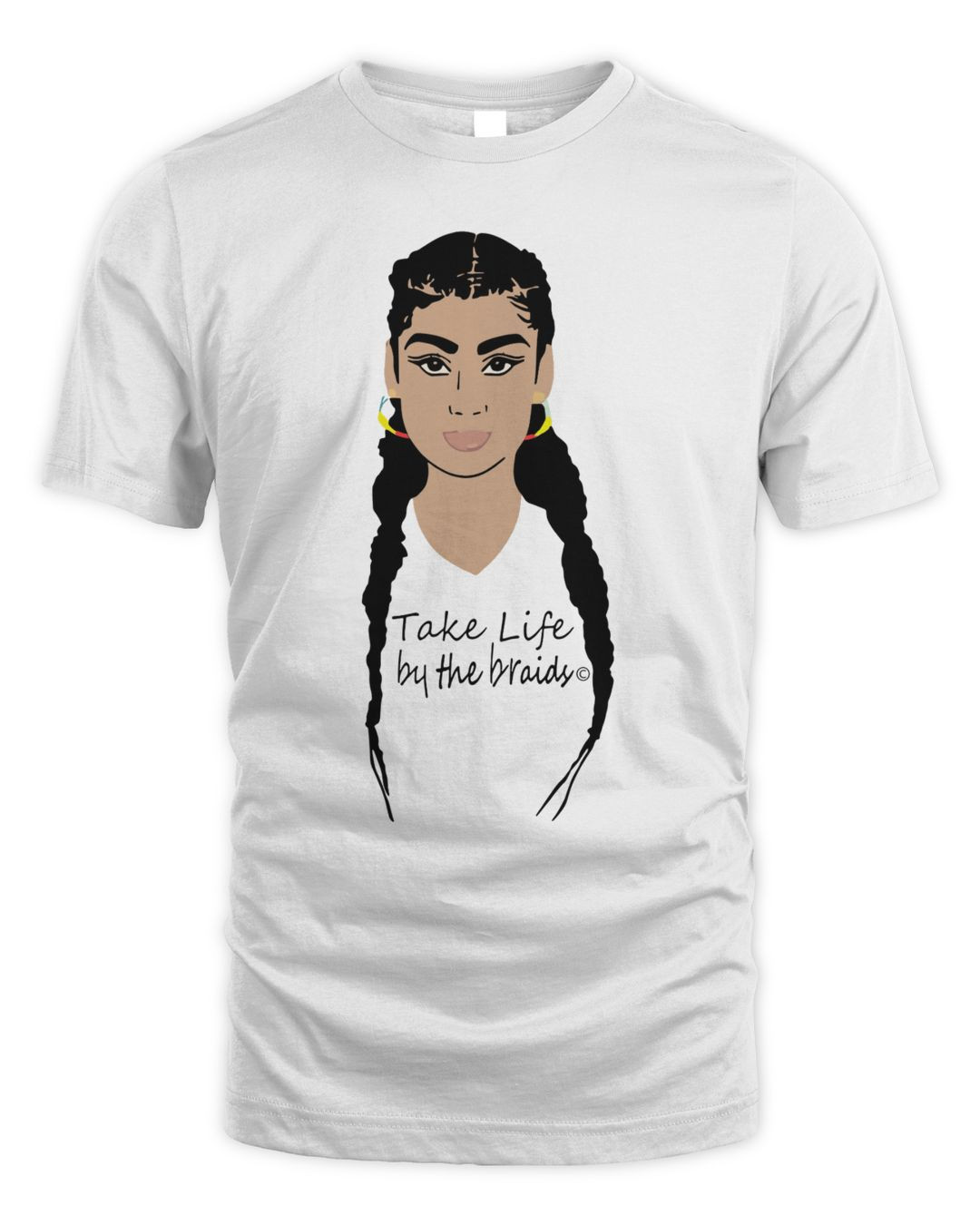 Let Them Play Apparel Take Life By The Braids Shirt