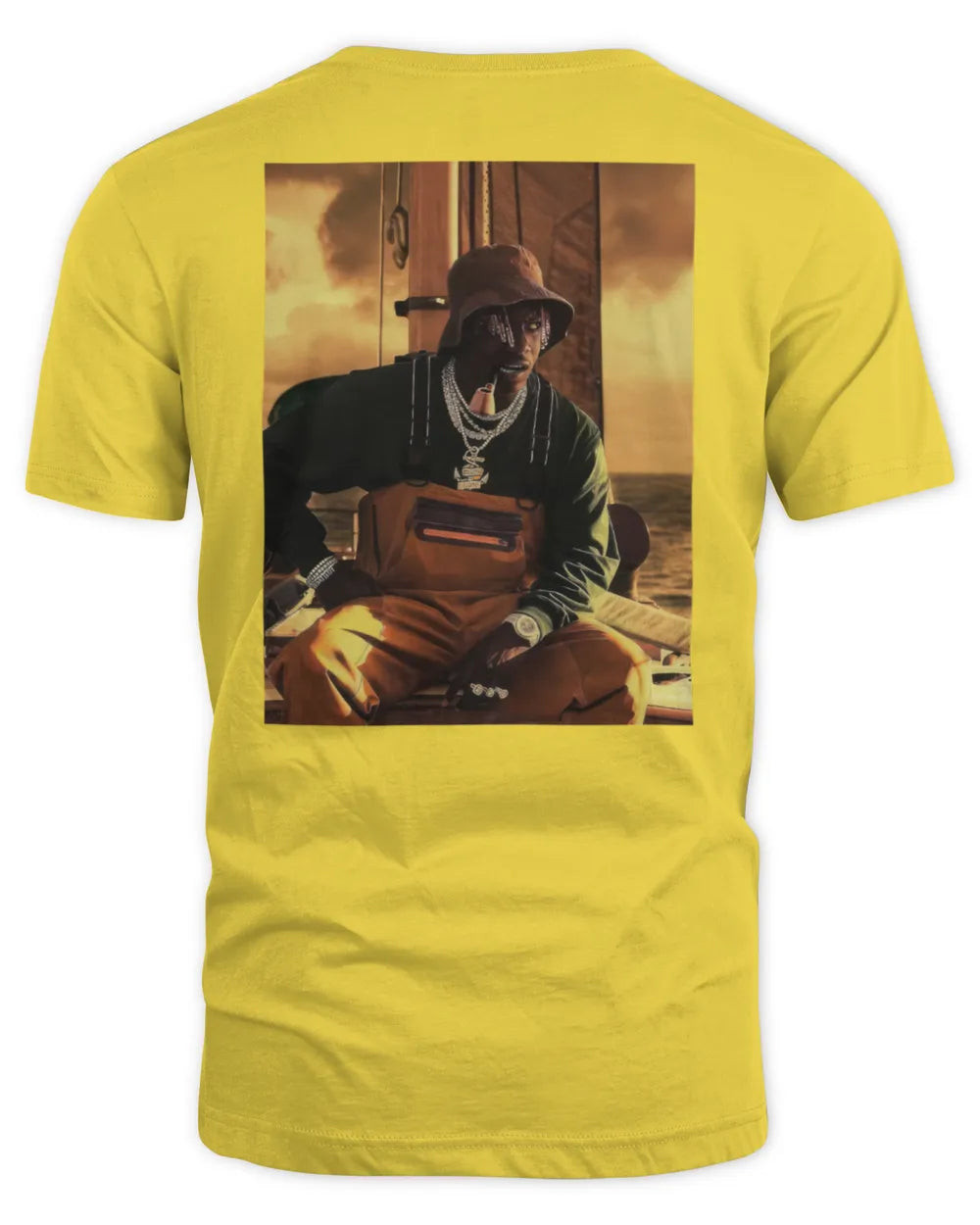 Lil Yachty N2p Yellow Tee Shirt