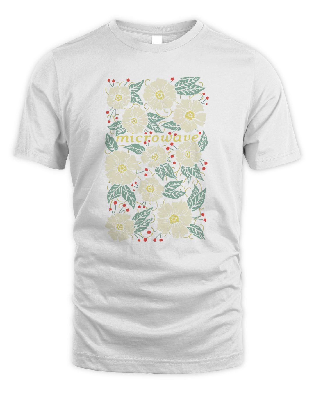 Microwave Merch Flowers Shirt