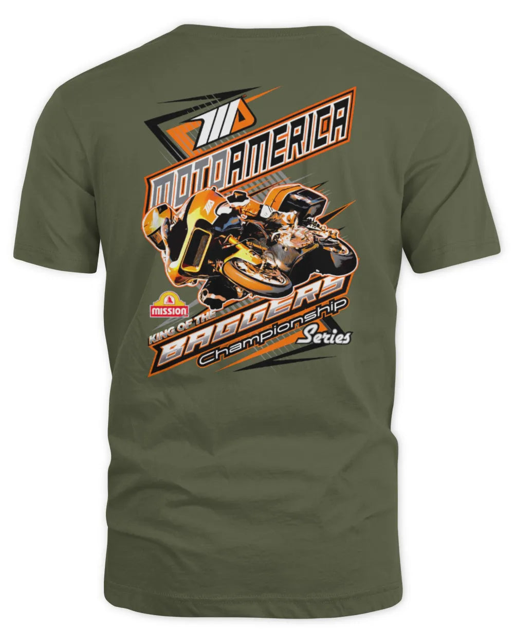 Motoamerica Merch 2024 Bagger Poster Hoodie