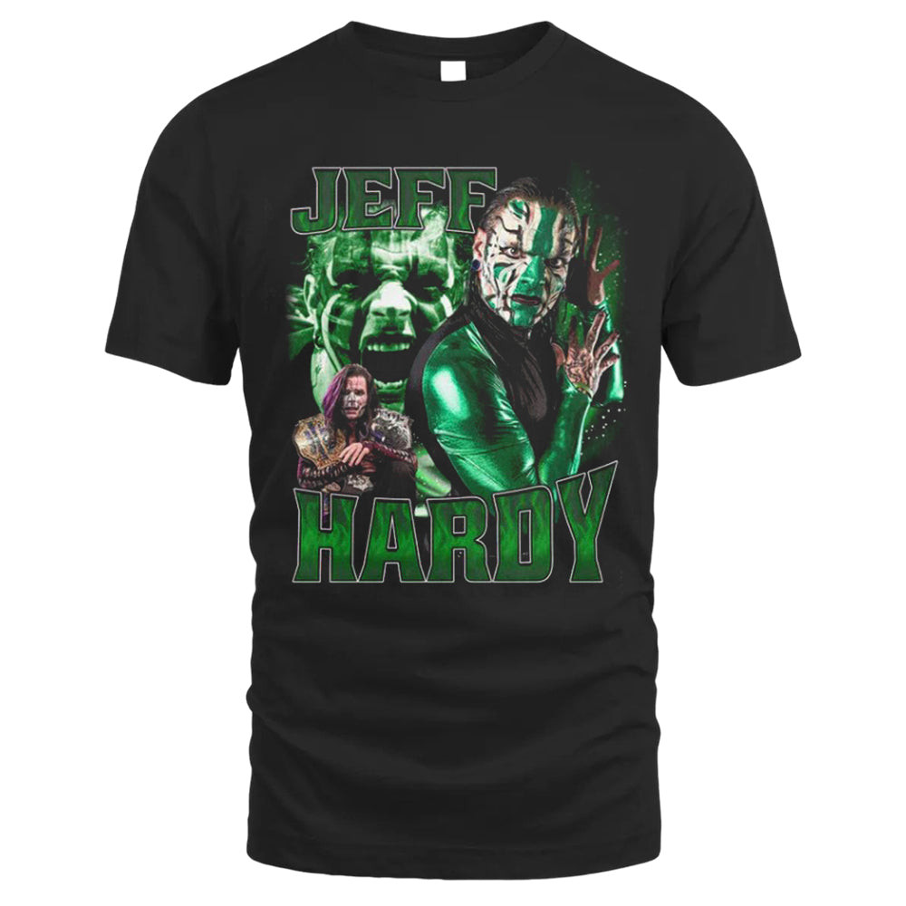 Jeff Hardy Wrestling Tee, Vintage T-shirt Style