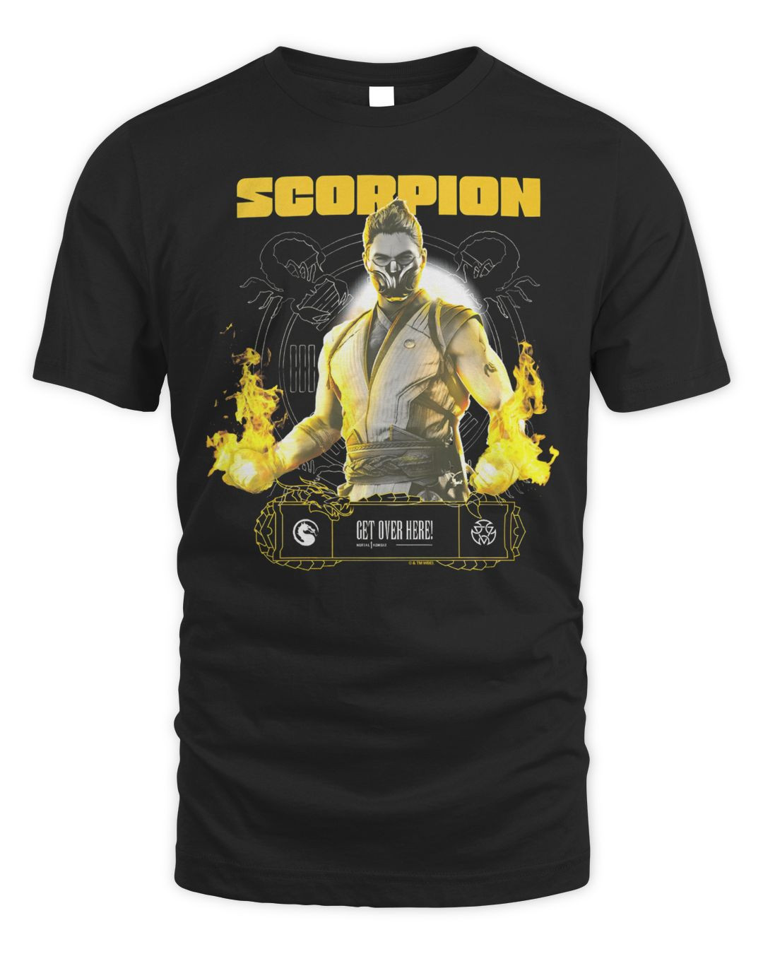 Mortal Kombat Merch Scorpion Shirt