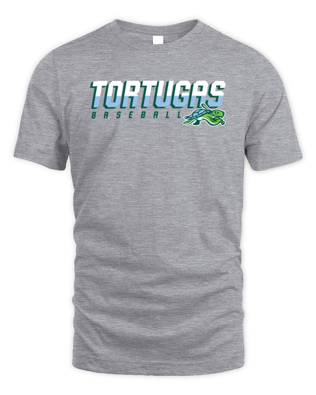 Milb Store Tortugas Baseball Silver Performance T-shirt