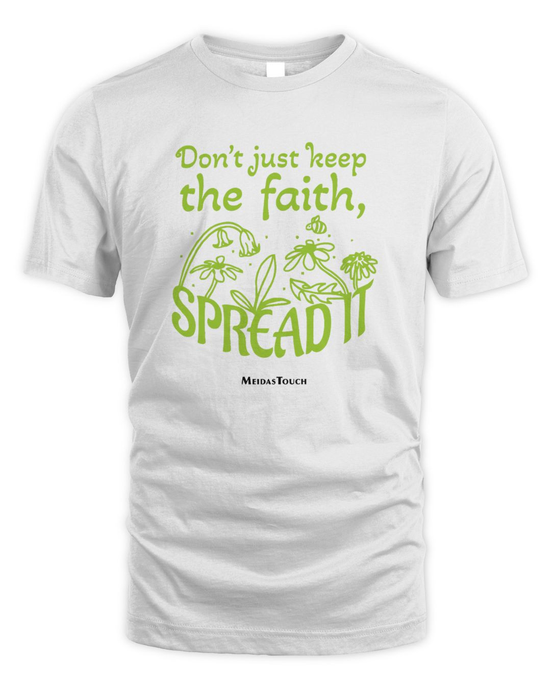 Meidastouch Store Spread The Faith Crewneck Sweatshirt