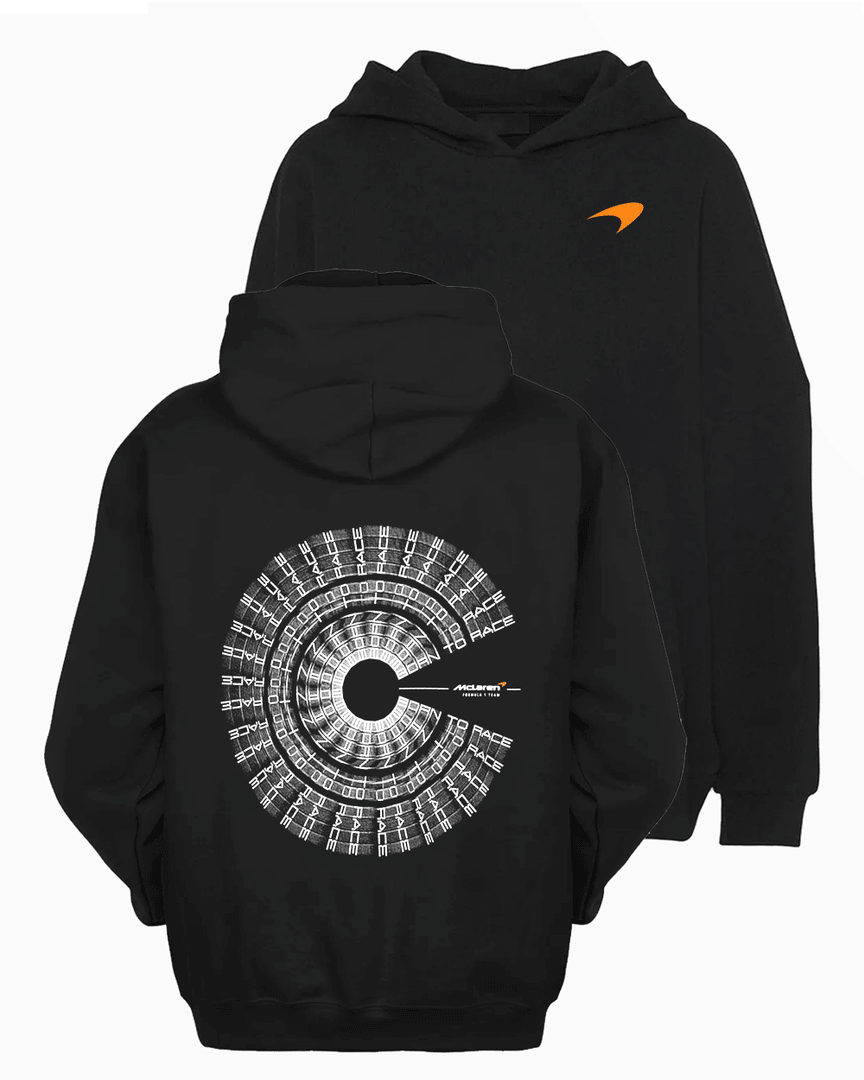 Mclaren Born To Race Logo Hoodie