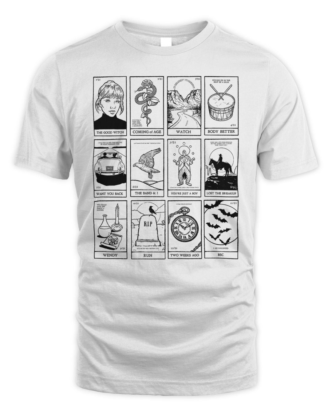 Maisie Peters Merch Tarot Shirt