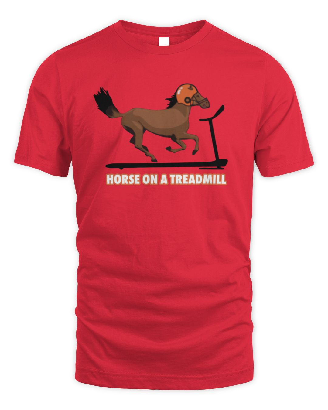 Homefield Apparel Horse On A Treadmill T Shirt
