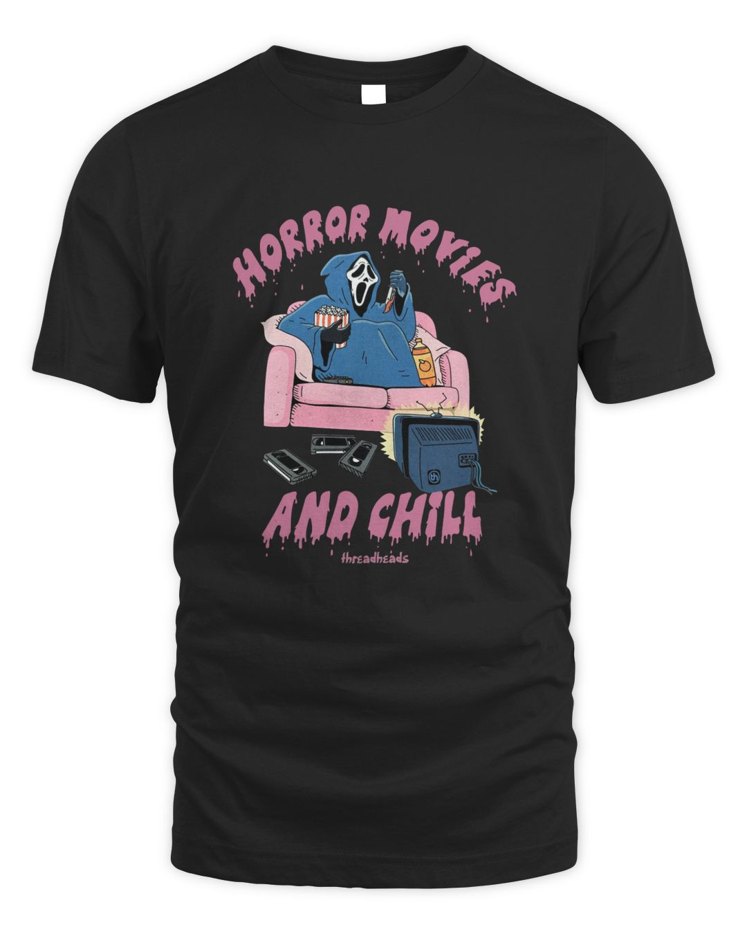 Horror Movies And Chill T-shirt