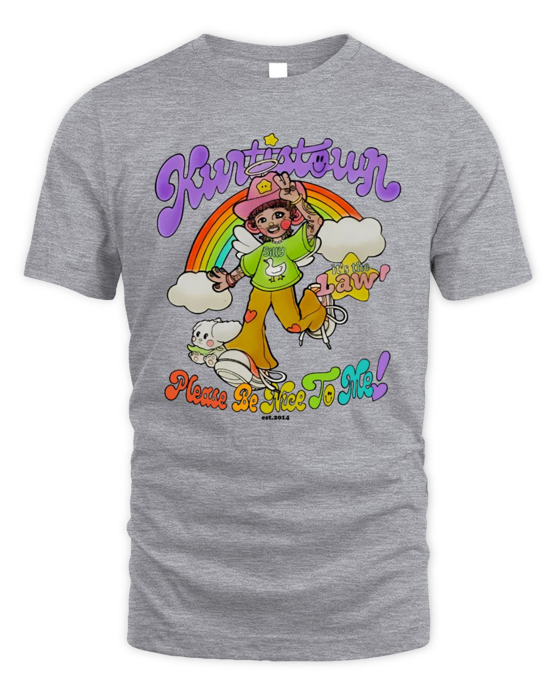 Kurtis Conner Merch Kurtistown Silly Grey Tee