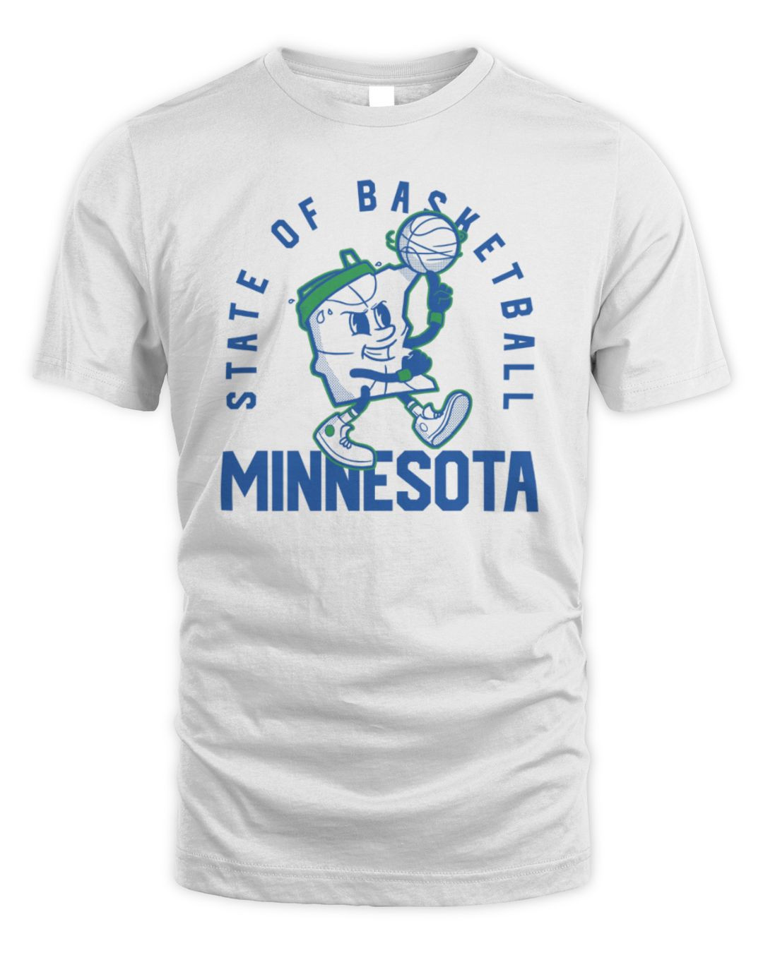 Minnesota The State Of Basketball T-shirt