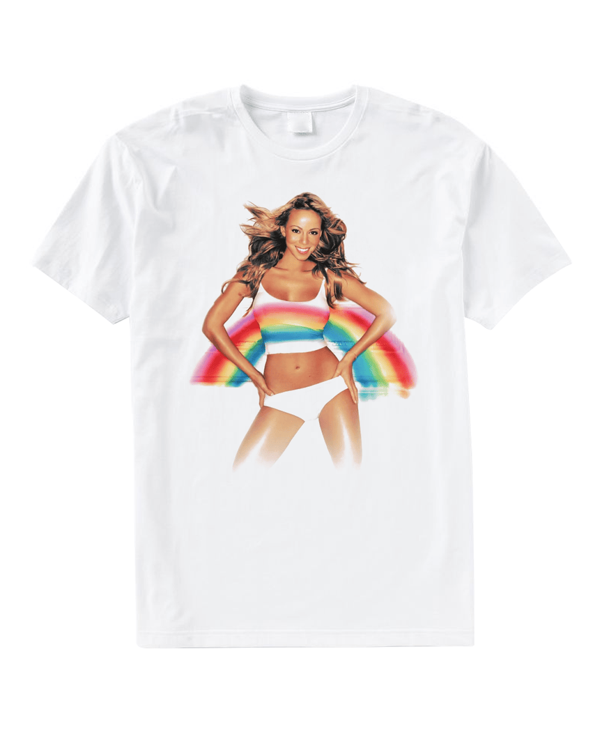 Mariah Carey Merch Rainbow T Shirt