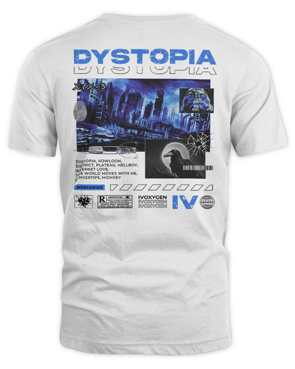 Ivoxygen Merch Dystopia T-shirt