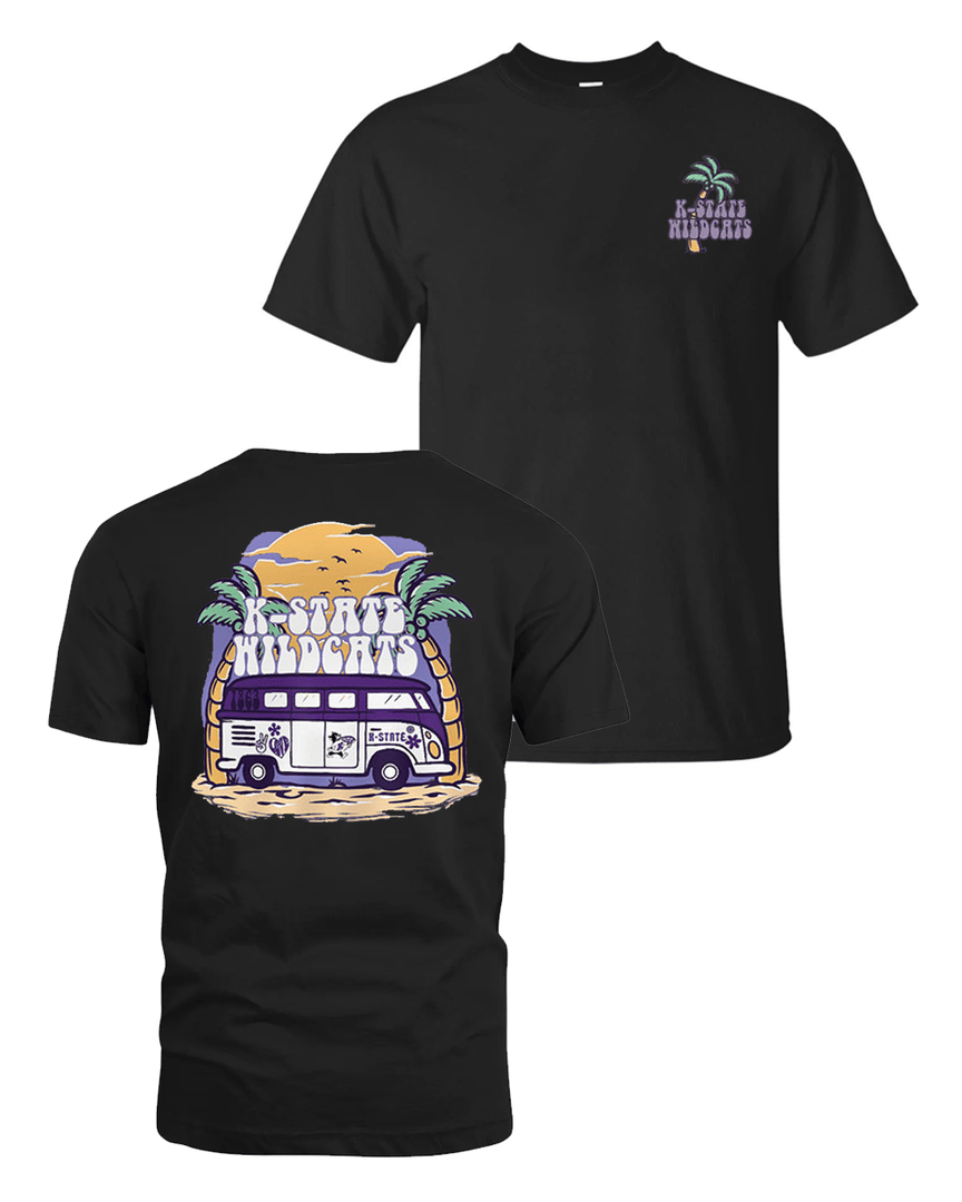 K State Sports Store K-state Wildcats Beach T Shirt