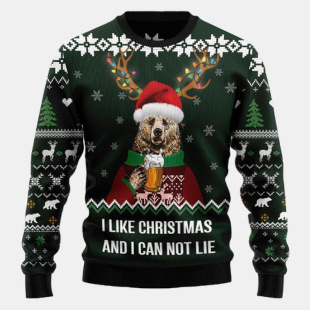 I Like Christmas And I Can Not Lie Ugly Sweater